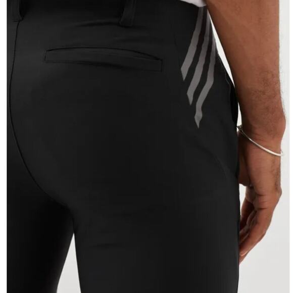 Adidas Men's Ultimate 365 3-Stripes Tapered Black Pant Size 34x34 - Picture 2 of 12